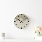 Silver Drip Glitter Effect & Sparkles Ronde Klok (Huis)