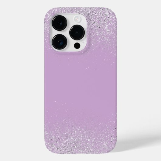 Silver Dust en Lila telefoonhoes Case-Mate iPhone Case (Achterkant)