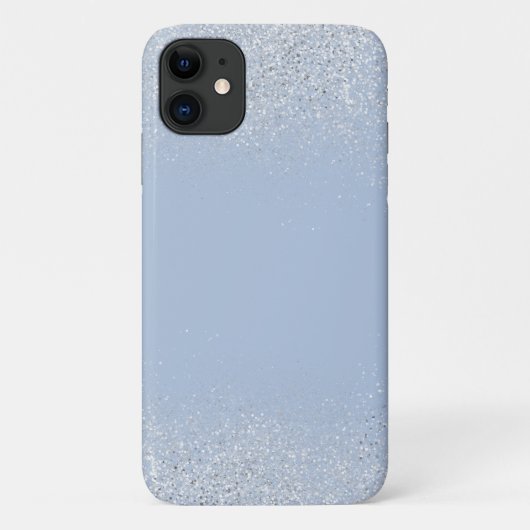 Silver Dust en Silver-Blue Phone Case (Achterkant)