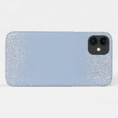 Silver Dust en Silver-Blue Phone Case (Achterkant (horizontaal))