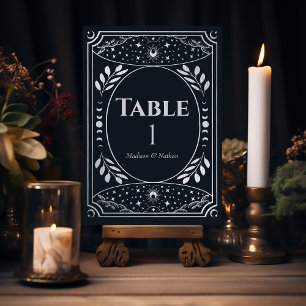 Silver Elegant Mystical Tarot Kaart