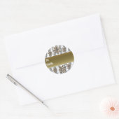 Silver en Gold cadeau label (Envelop)
