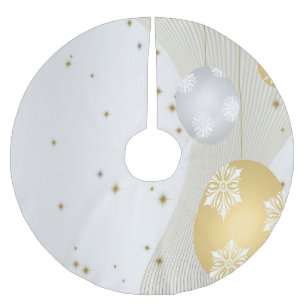 Silver en Gold Kerstboom Rok