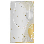 Silver en Gold Kerstmis Klein Cadeauzakje (Voorkant)