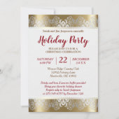 Silver- en Gold-kerstvakantieboom Kaart (Voorkant)