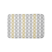Silver en Gold Pattern Bath Mat (Voorkant)