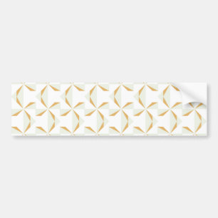 Silver en Gold Pinwheels Bumpersticker