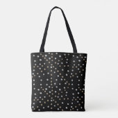 Silver- en Gold Polka Dots Draagtas (Achterkant)