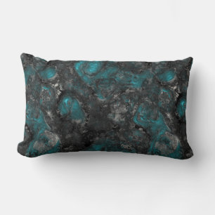 Silver en Turquoise Kussen