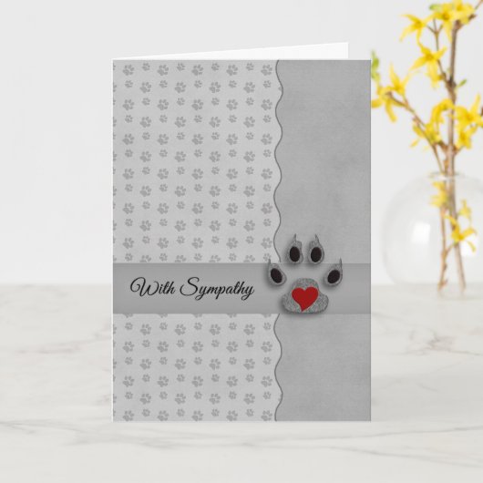 Silver- en zwarte-schilderafdrukken Sympathie op h Kaart (Gele Bloem)