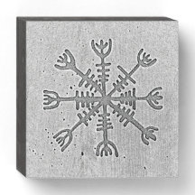 Silver Energy ASATRU Helm of Awe Protection Rune