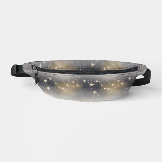 Silver et Gold Sparkle Glam Fanny Pack (Recto)