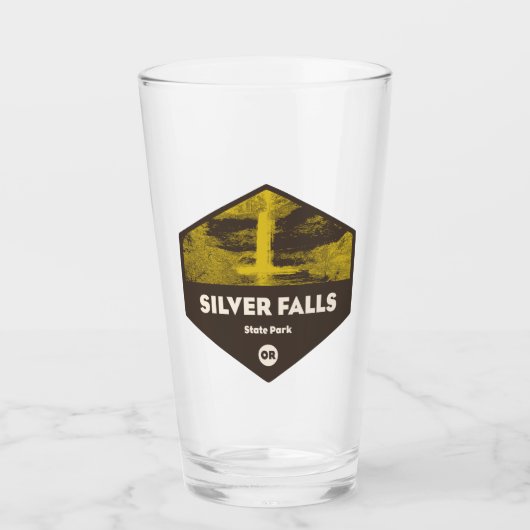 Silver Falls State Park Oregon Glas (Voorkant)
