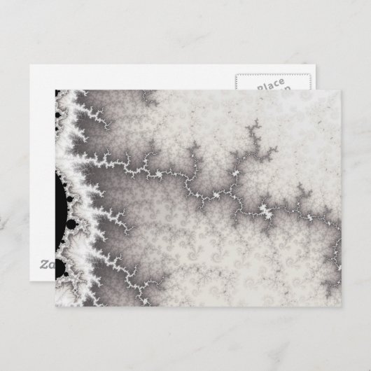 Silver Fault Line Briefkaart (Voorkant / Achterkant)