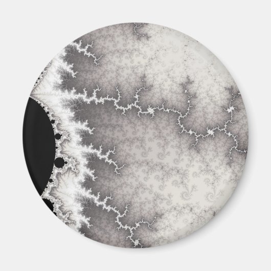 Silver Fault Line Magnet Magneet (Voorkant)