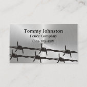 Silver Fence Building Visitekaartje (Voorkant)