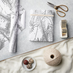 Silver ferm-medium cadeaupapier