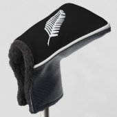 Silver fern flag (NZ) Golfheadcover (3/4 voorkant)
