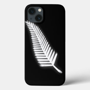 Silver Fern NZ Emblem voor Patriottische Kiwis iPhone 13 Hoesje