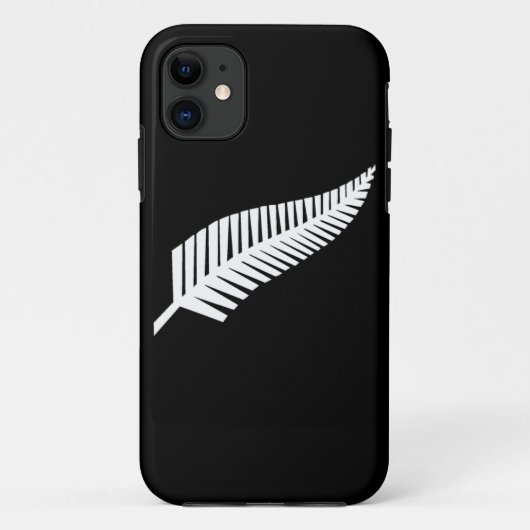 Silver Fern-vlag van Nieuw-Zeeland Case-Mate iPhone Case (Achterkant)