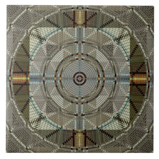 Silver Filigree Tegeltje (Voorkant)