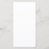 Silver First Communication Photo Invitation (Achterkant)