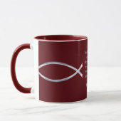 Silver Fish en scripture bedekken deze mok... Mok (Links)
