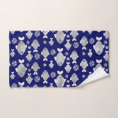 Silver Fish Evil Eye Patroon Bad Handdoek (Handdoek)