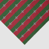 Silver Fleur de Lis Kerstmis Tissuepapier (Detail)