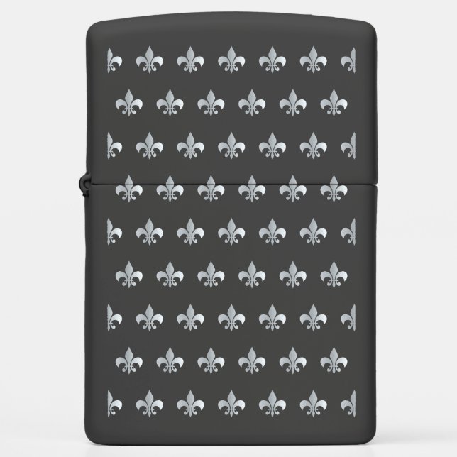 Silver Fleur De Lis-patroon (Voorkant)