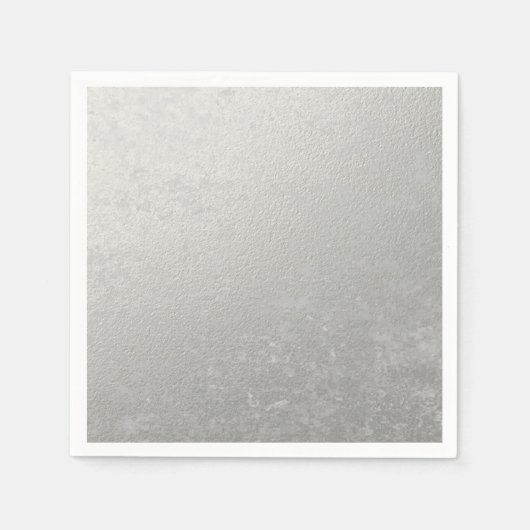 Silver Foil bedrukt Servet (Voorkant)