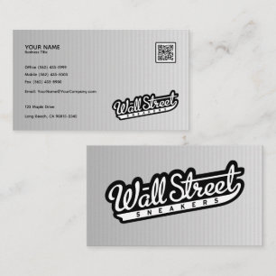 Silver Foil Shine - Visitekaartje Design