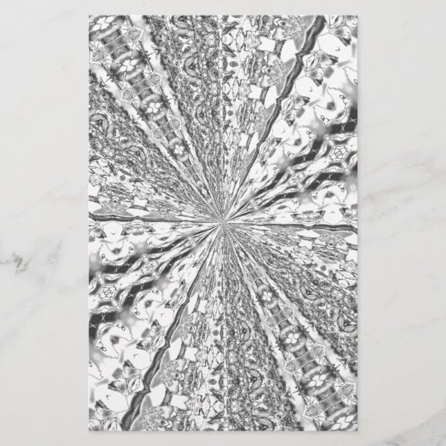 Silver Foil Swirl (Voorkant)