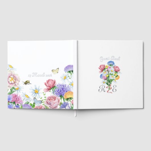 Silver Foil Wildflower Garden Wedding Spring Flora (Complet)