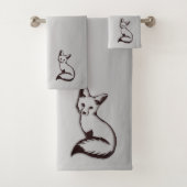 Silver Fox Bad Handdoek (Insitu)