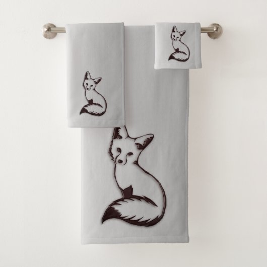 Silver Fox Bad Handdoek (Insitu)