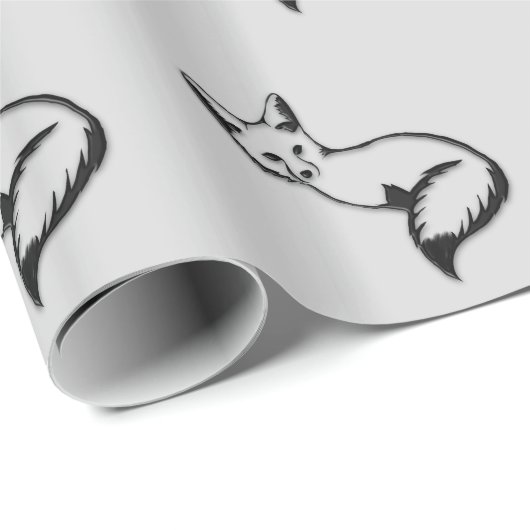 Silver Fox Cadeaupapier (Rol Hoek)