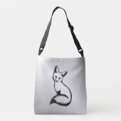 Silver Fox Crossbody Tas (Achterkant)