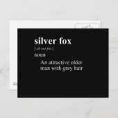 SILVER FOX DEFINITIE BRIEFKAART (Voorkant / Achterkant)