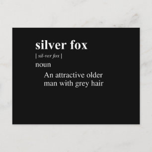SILVER FOX DEFINITION BRIEFKAART
