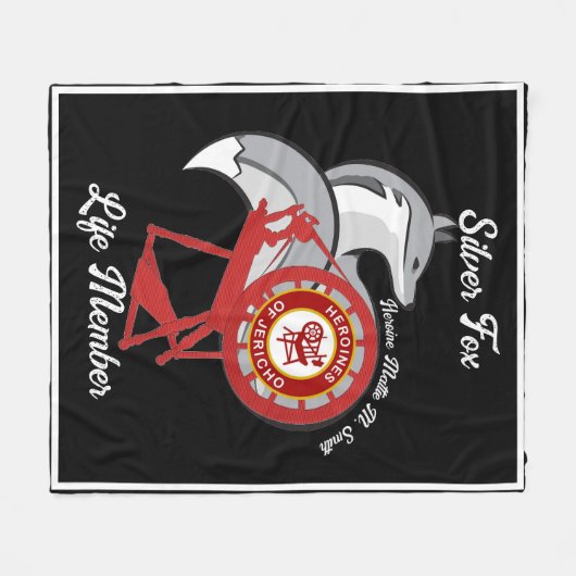 Silver Fox Fleece Deken (Voorkant (Horizontaal))