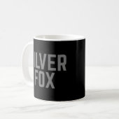 Silver Fox Funny Quote Koffiemok (Voorkant links)