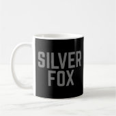 Silver Fox Funny Quote Koffiemok (Links)