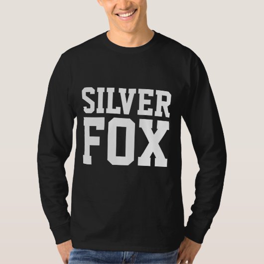 SILVER FOX Mannen Birthday T-shirts (Voorkant)