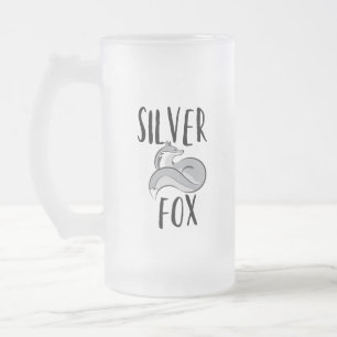 Silver Fox Matglas Bierpul