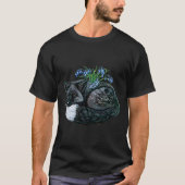 Silver Fox met Bluebells T-Shirt (Voorkant)