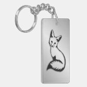 Silver Fox Sleutelhanger (Voorkant Links)