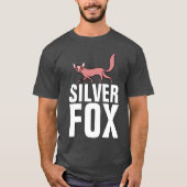 SILVER FOX, T-shirts d'anniversaire pour hommes (Devant)