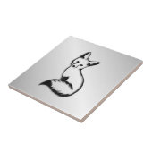 Silver Fox Tegeltje (Zijkant)