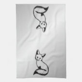 Silver Fox Theedoek (Verticaal)